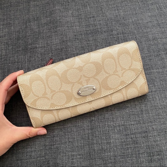 Coach wallet 2 in 1 NWT light khaki pink - Picture 5 of 16